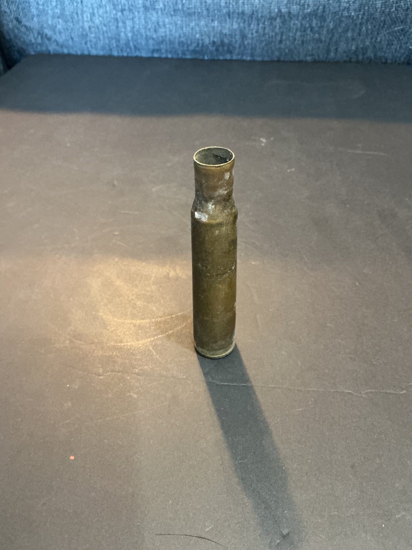 50 Cal . Shell Casing Brass