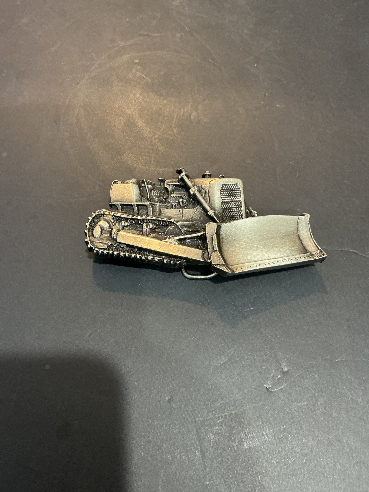 Vintage Dozer Belt Buckle 1978 Bergamot Belt Buckle