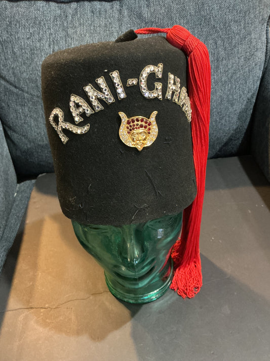 Vintage Shiners Fez Hat ( RANI GHAR)