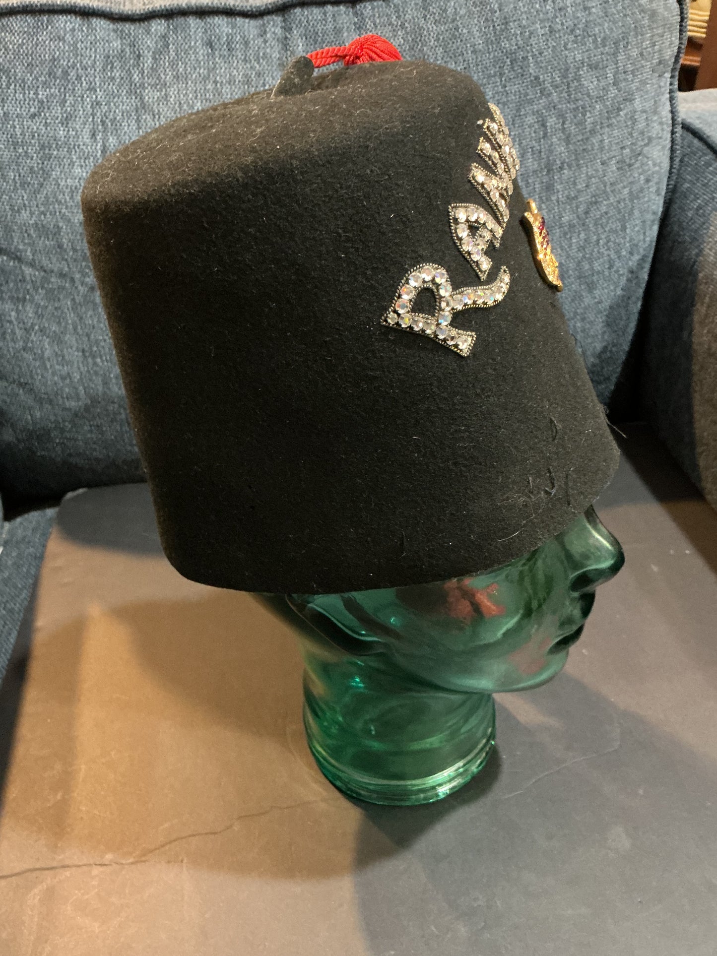 Vintage Shiners Fez Hat ( RANI GHAR)