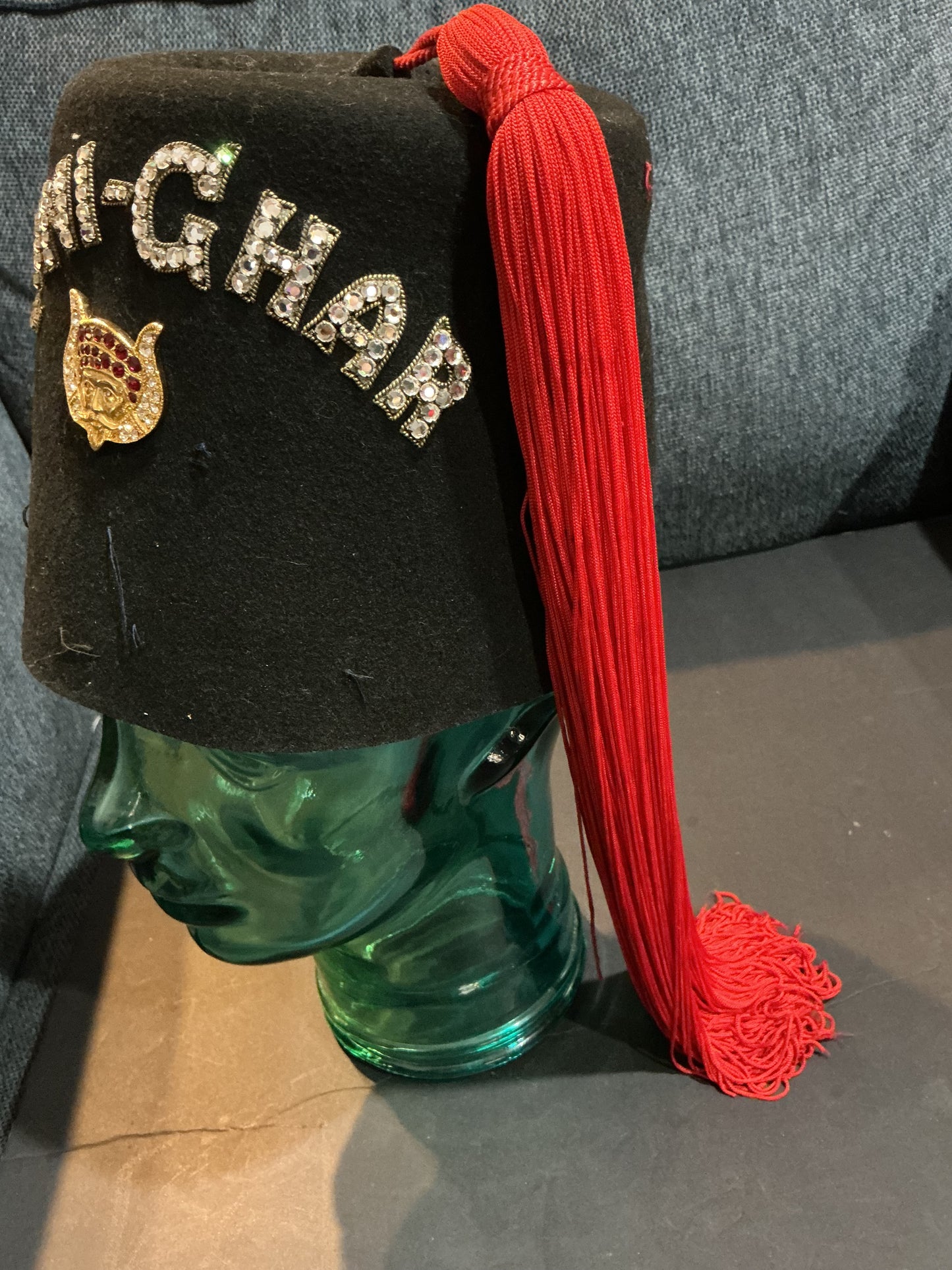 Vintage Shiners Fez Hat ( RANI GHAR)