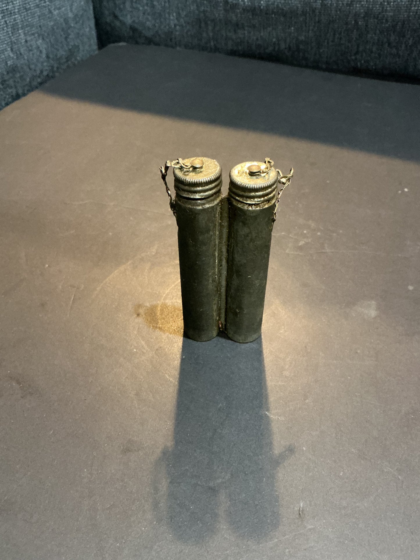 Swedish army M96 Mauser metal oil bottle