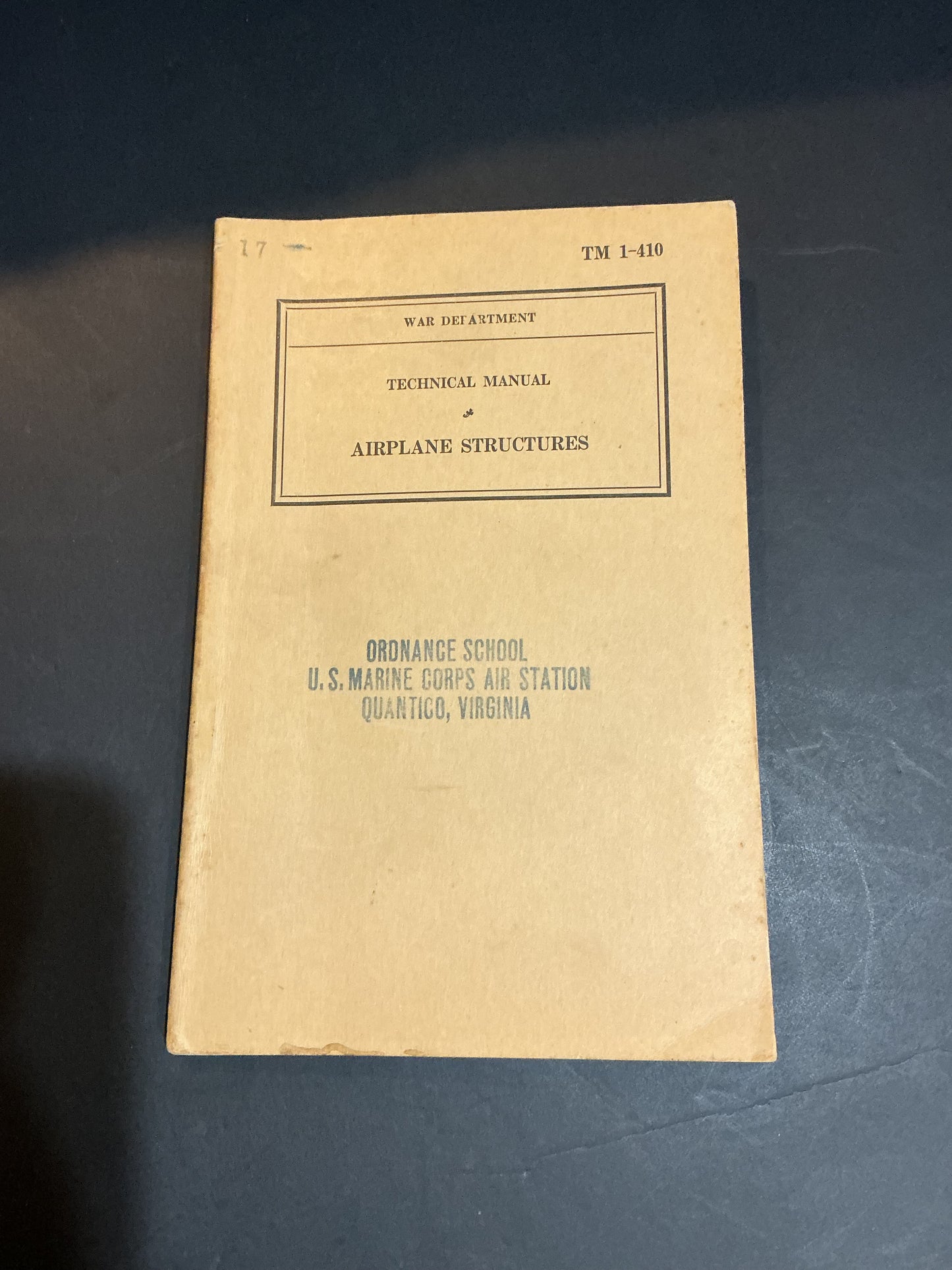 WW11 Technical Manual Airplane Structures