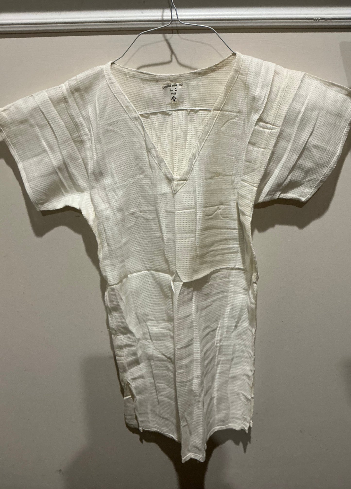 British Military Mesh T-shirt Size 2 1953