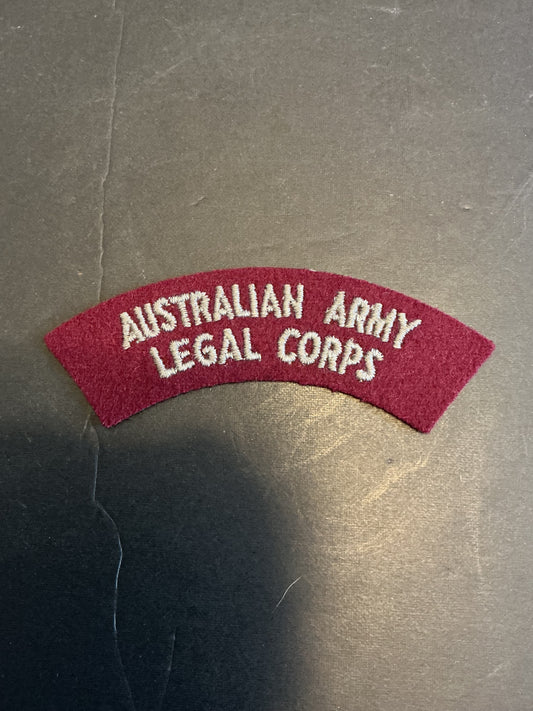 Australian Army Legal Corps   Shoulder Flash