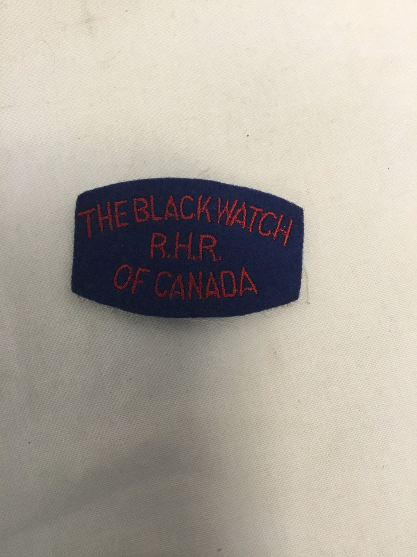 The Black Watch (Royal Highland Regiment) (Canada) Shoulder Flash