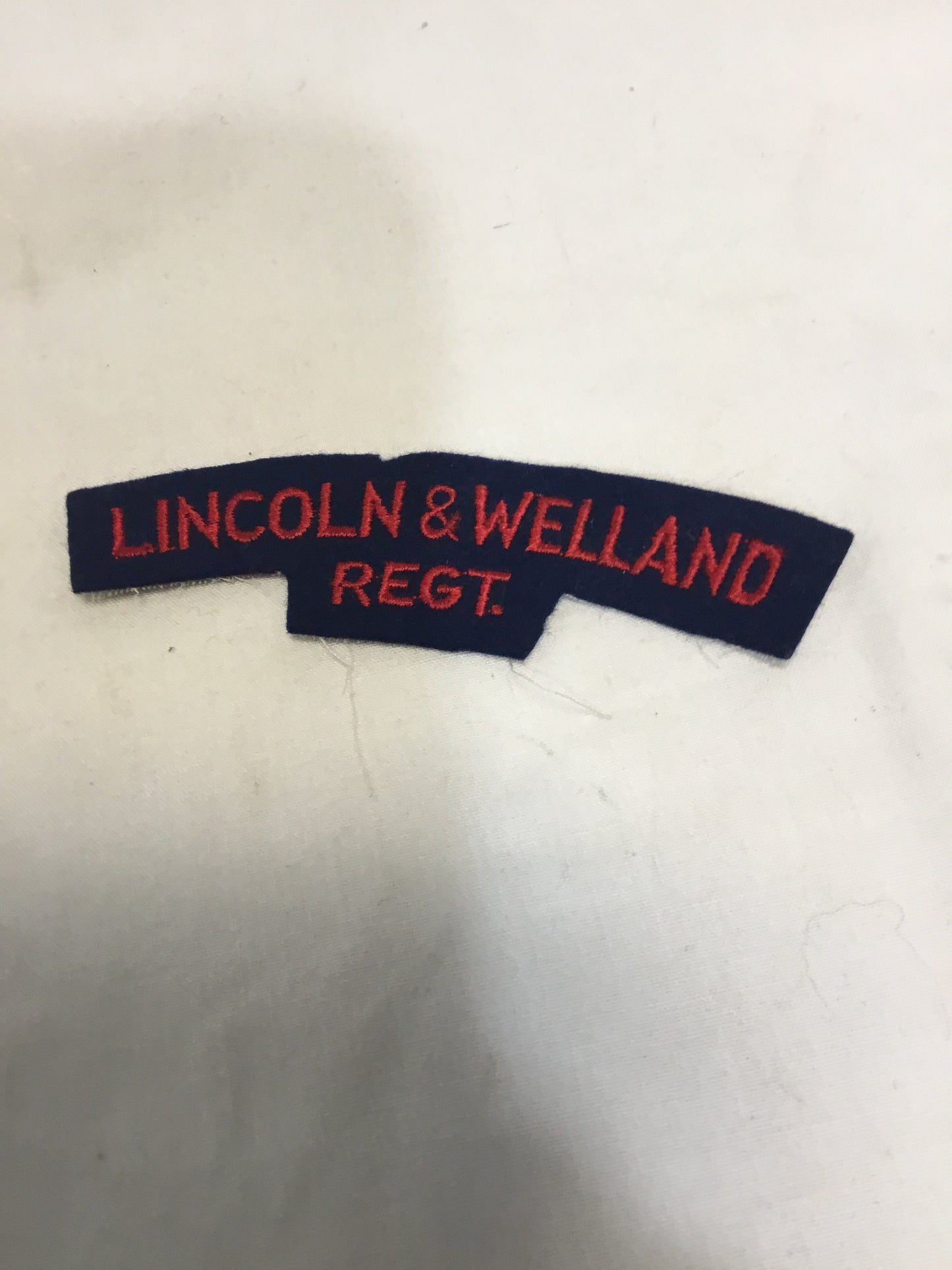 Canadian Lincoln and Welland Regiment Shoulder Title