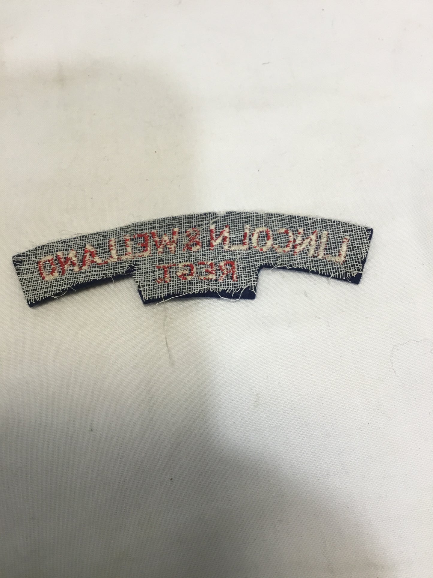 Canadian Lincoln and Welland Regiment Shoulder Title