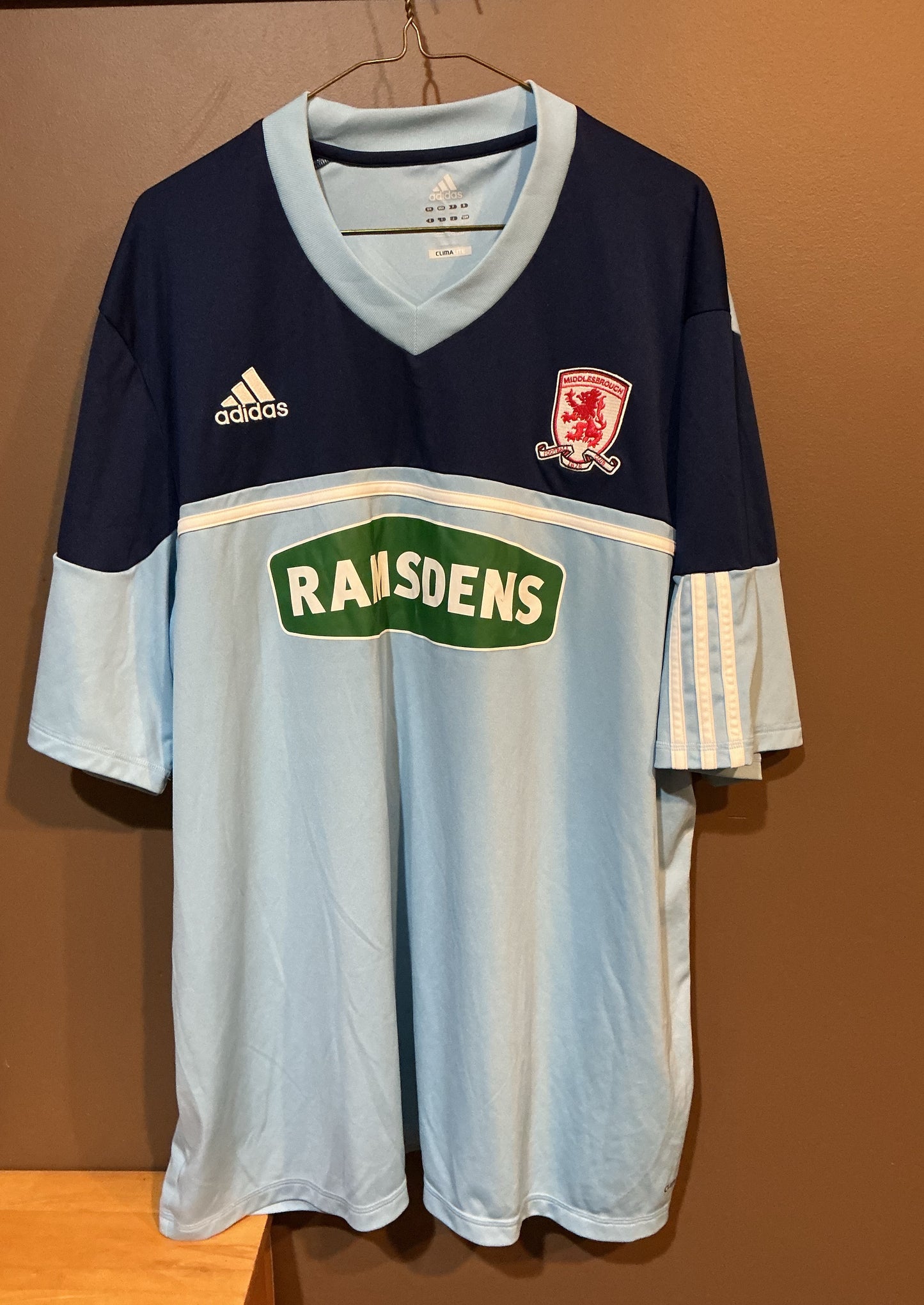 British 2012 - 2013 Middlesbrough away football/ Soccer shirt.