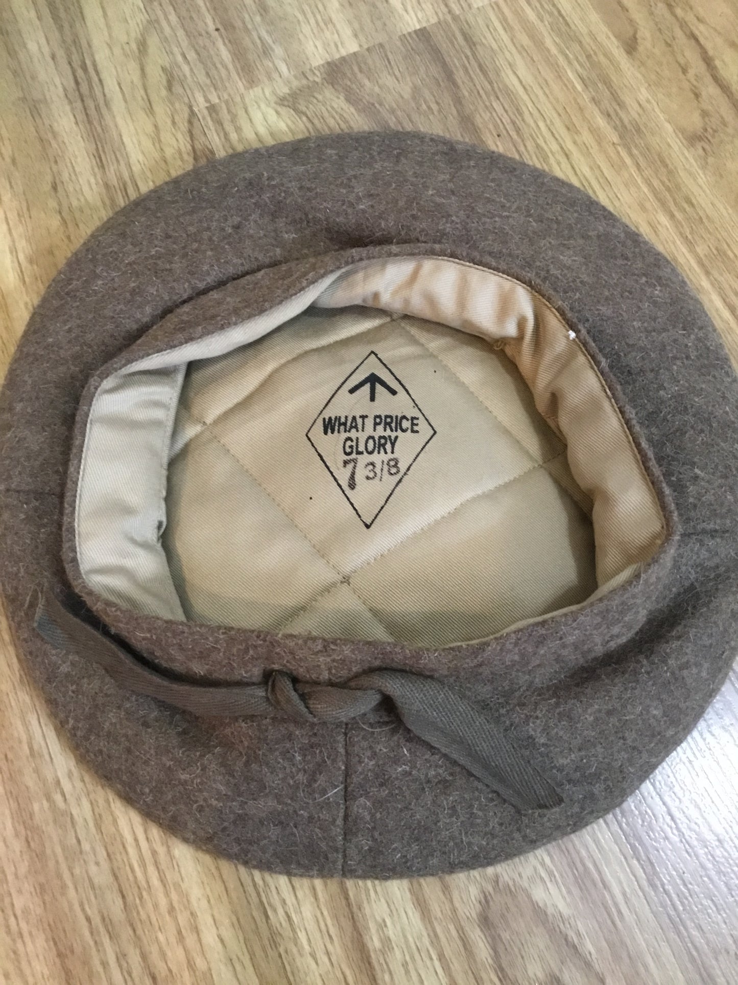 British KHAKI TAM 'O' SHANTER HAT ( Reproduction)