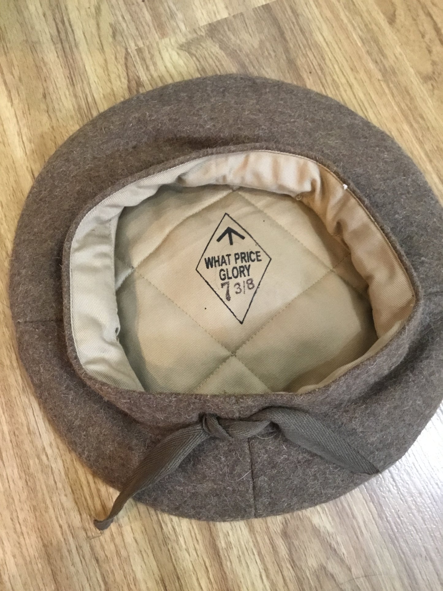 British KHAKI TAM 'O' SHANTER HAT ( Reproduction)