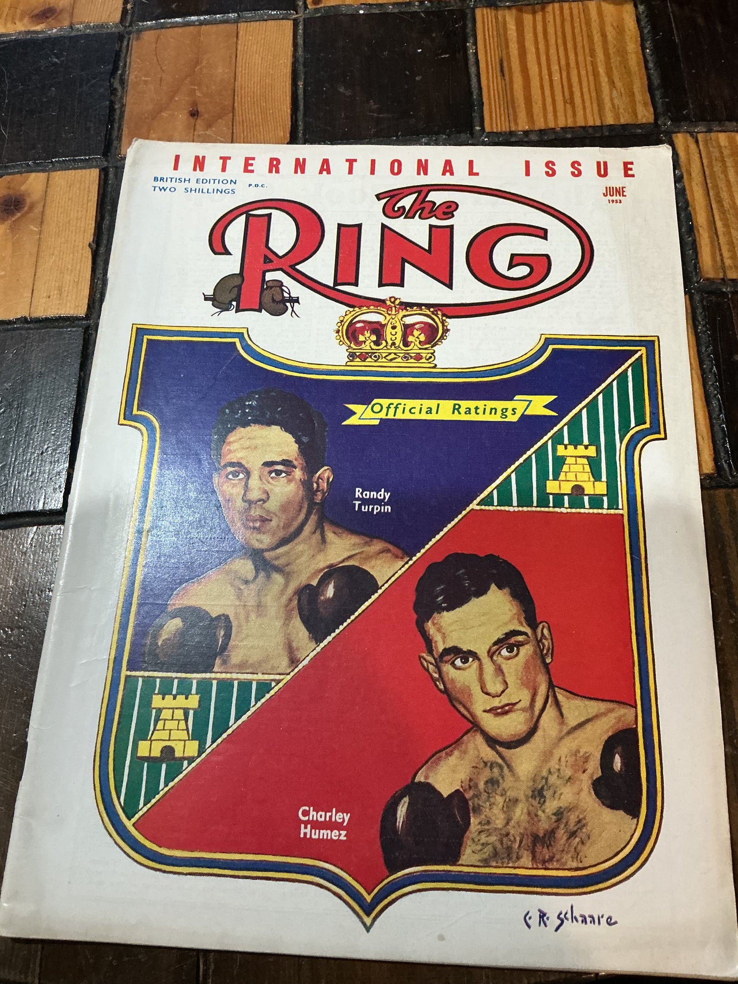 The Ring International Issue June 1953 Boxing