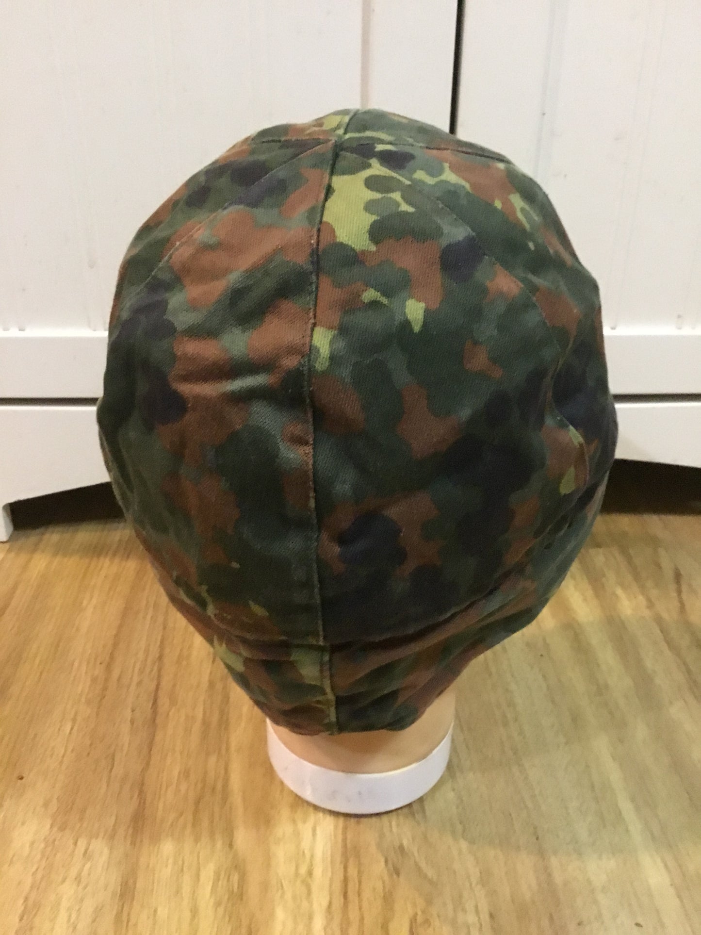 German Flecktarn Winter Cap with ear flaps