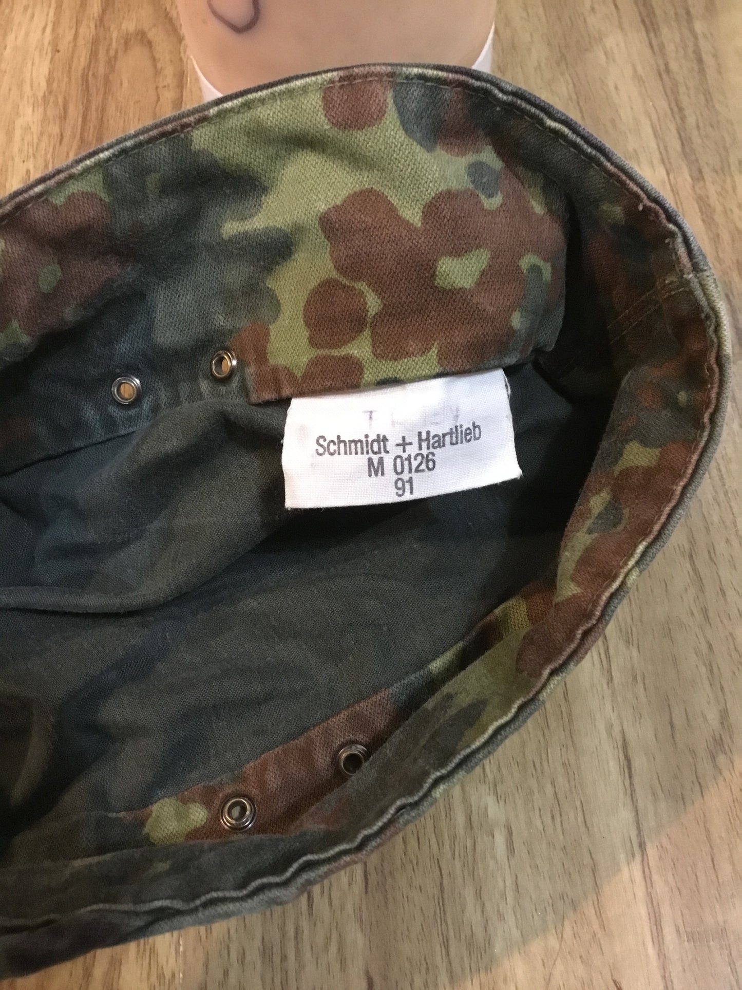 German Pattern Flecktarn  Cap