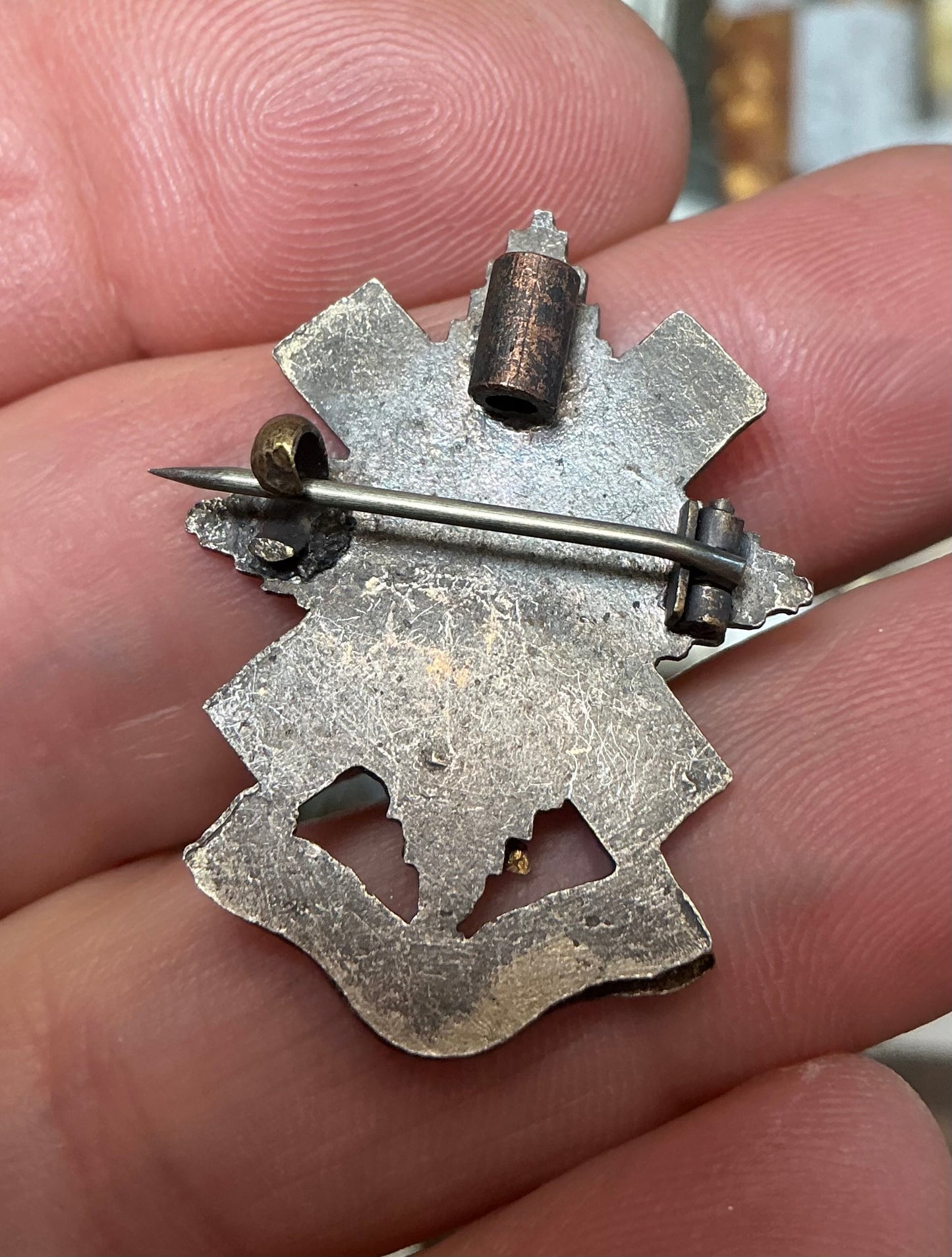 WW11 Black Watch Association Pin King’s Crown