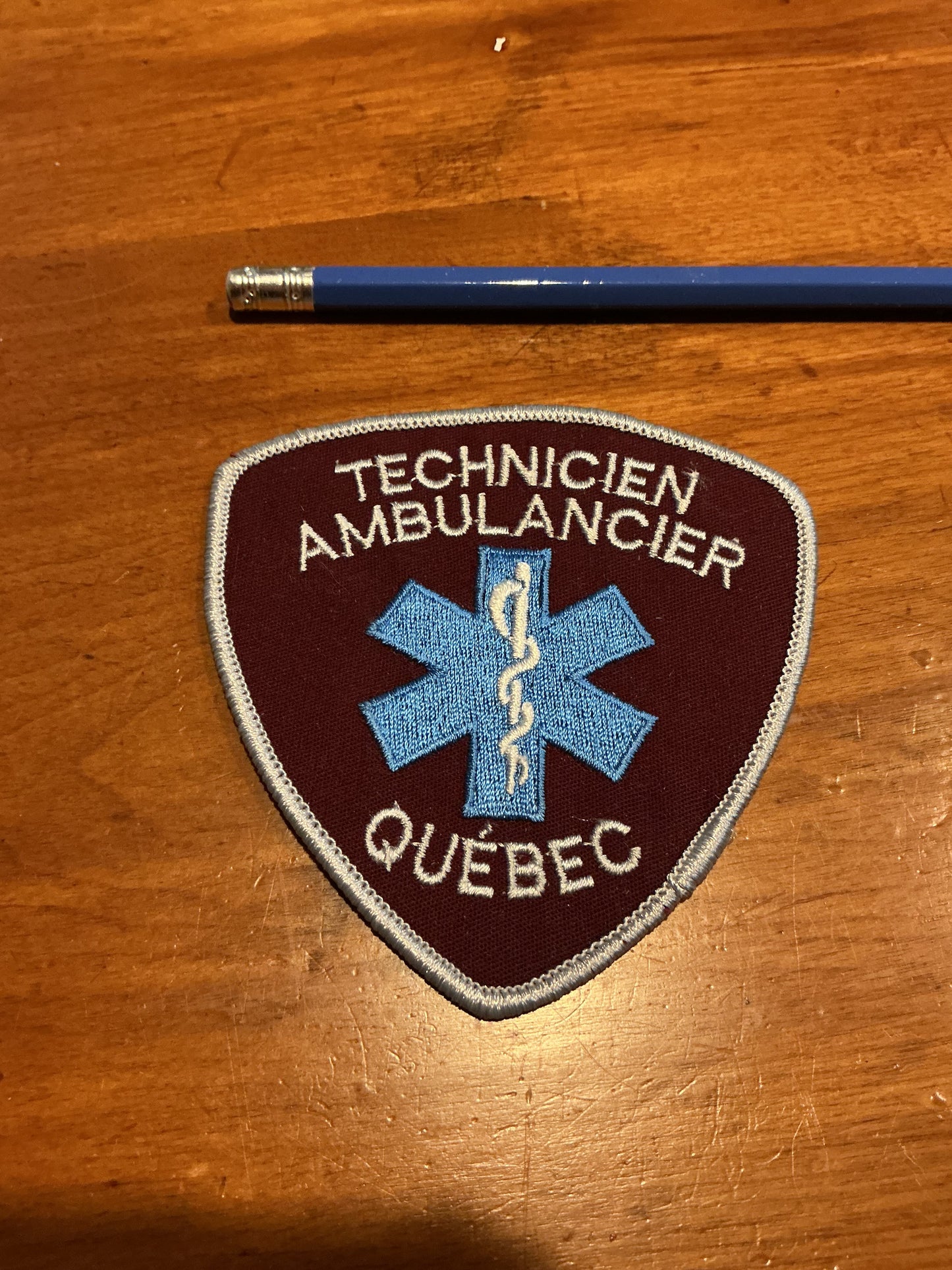 Technicien Ambulancier  Quebec  EMT PATCH