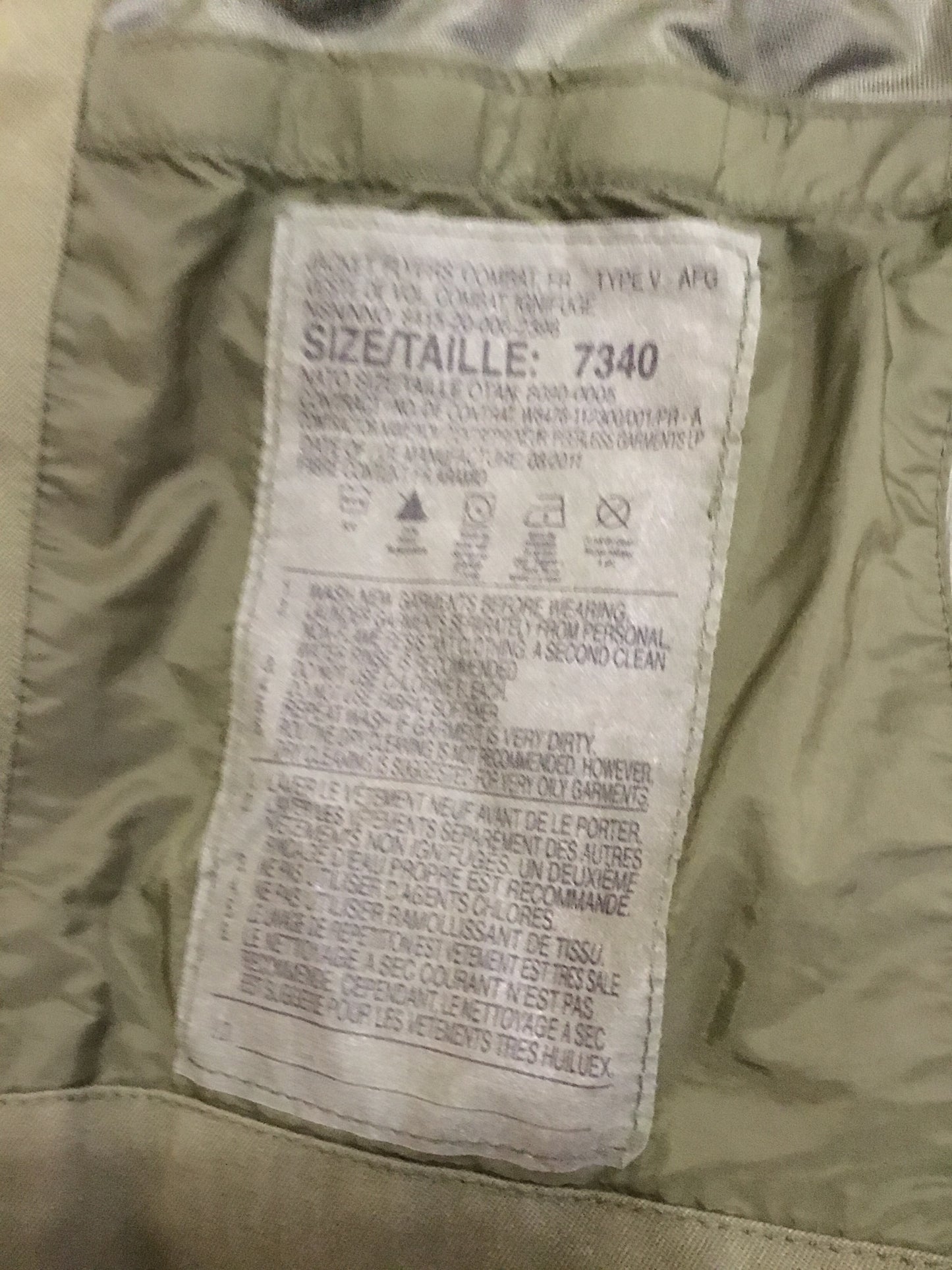 Canadian Airforce Flyers Jacket ,Gore-Tex Lined Medium