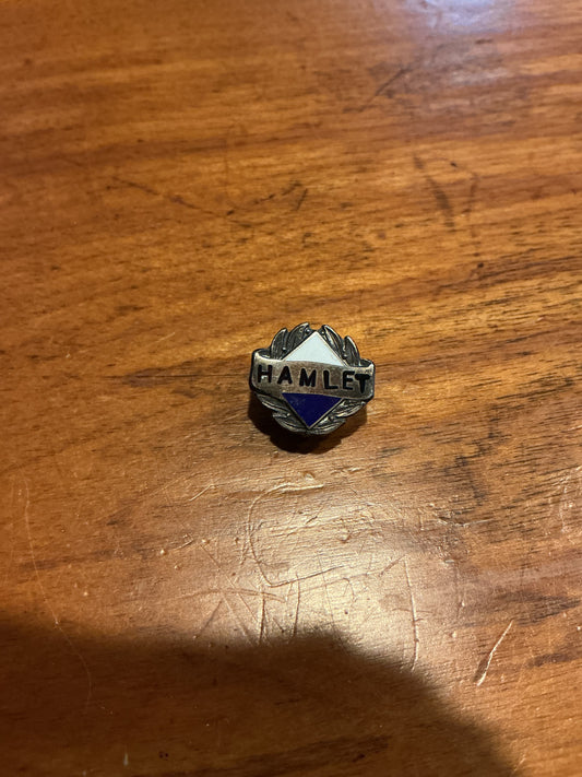 Small Sterling HAMLET Pin