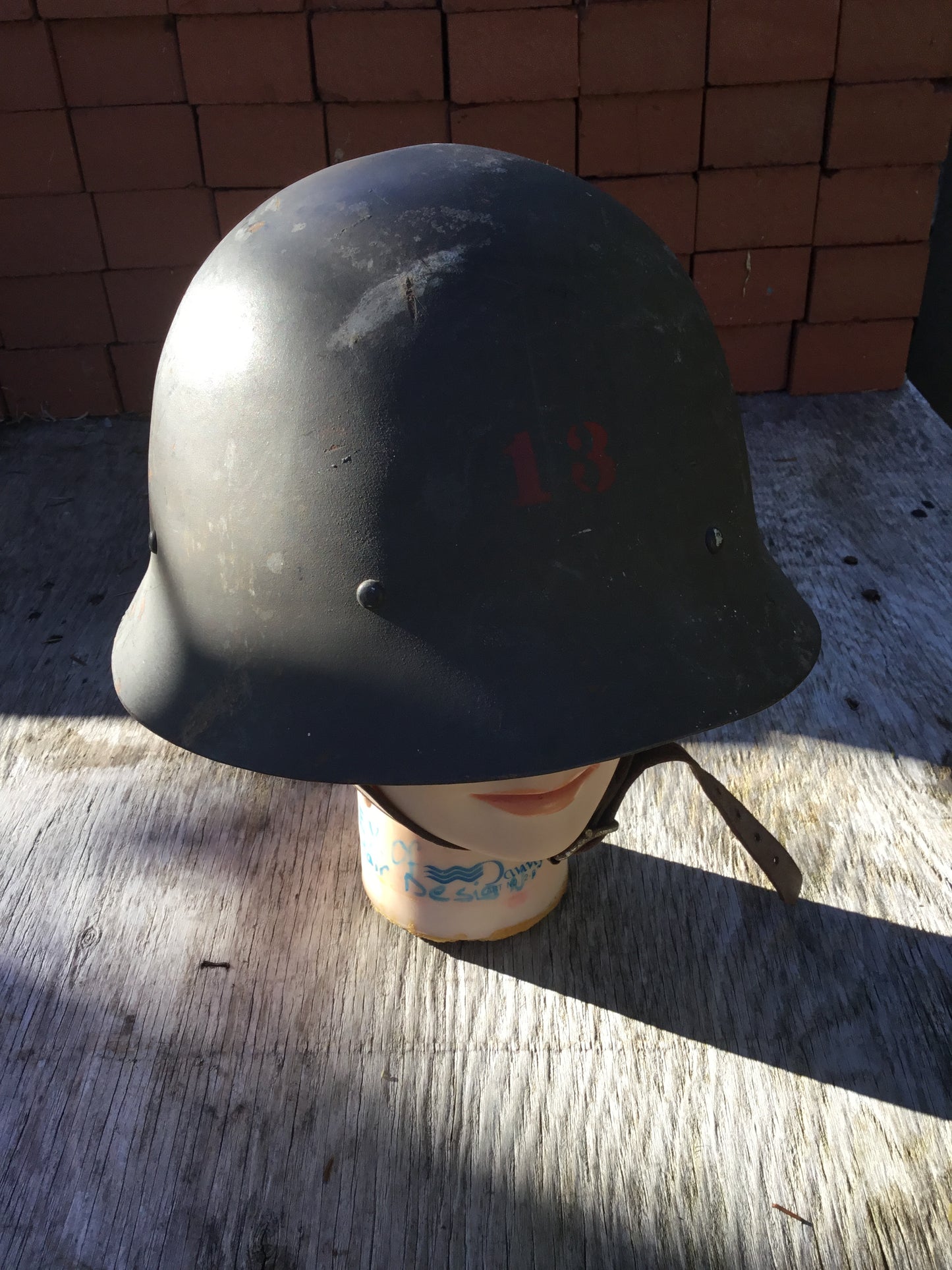 Post War M26 Swedish Helmet