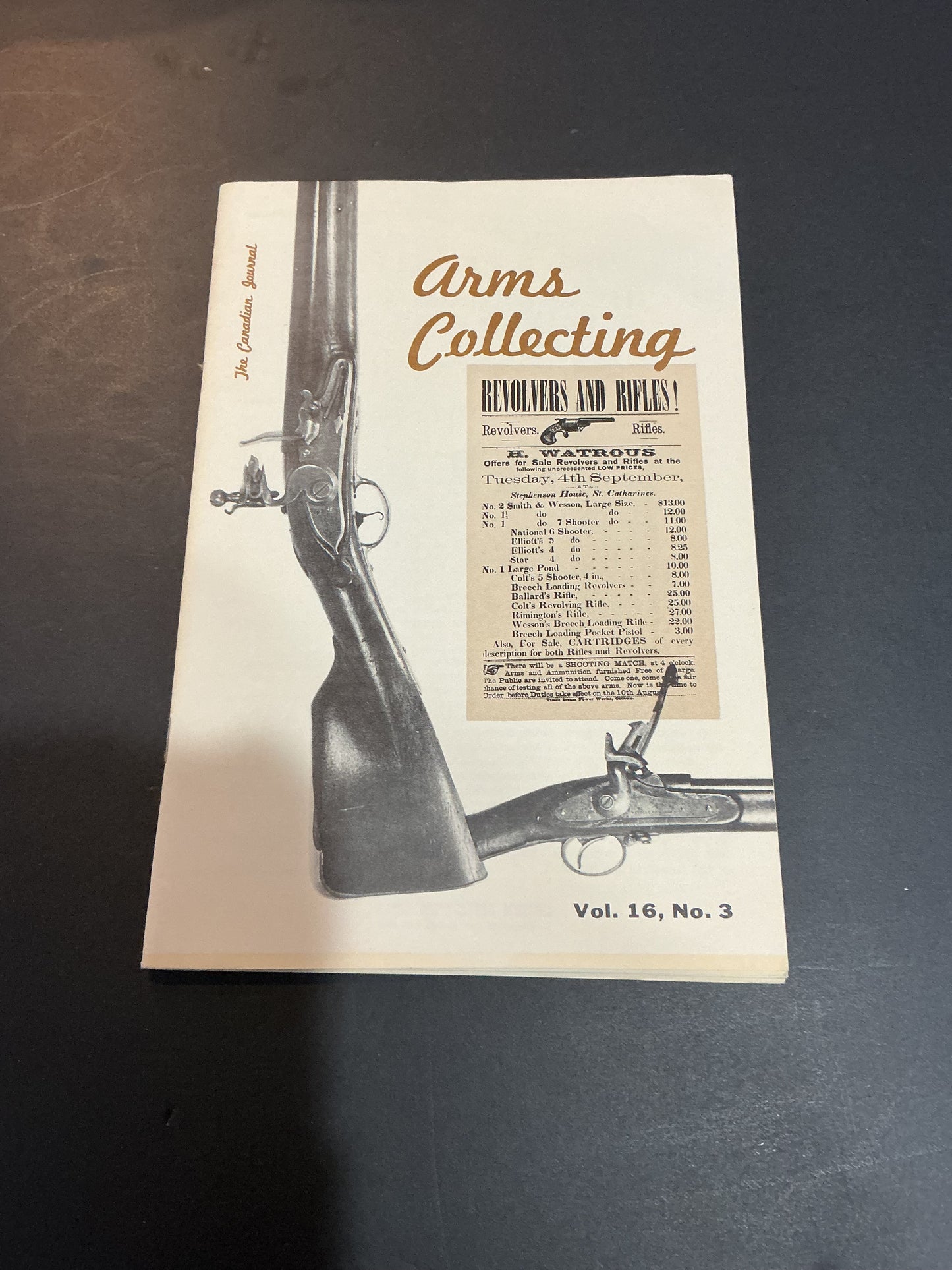 Arms Collecting Vol.16No.3 , 31 pages with illustrations