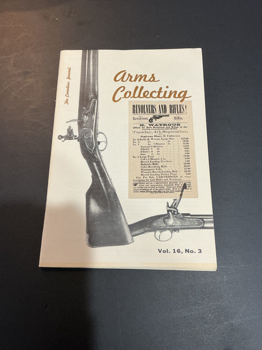 Arms Collecting Vol.16No.3 , 31 pages with illustrations