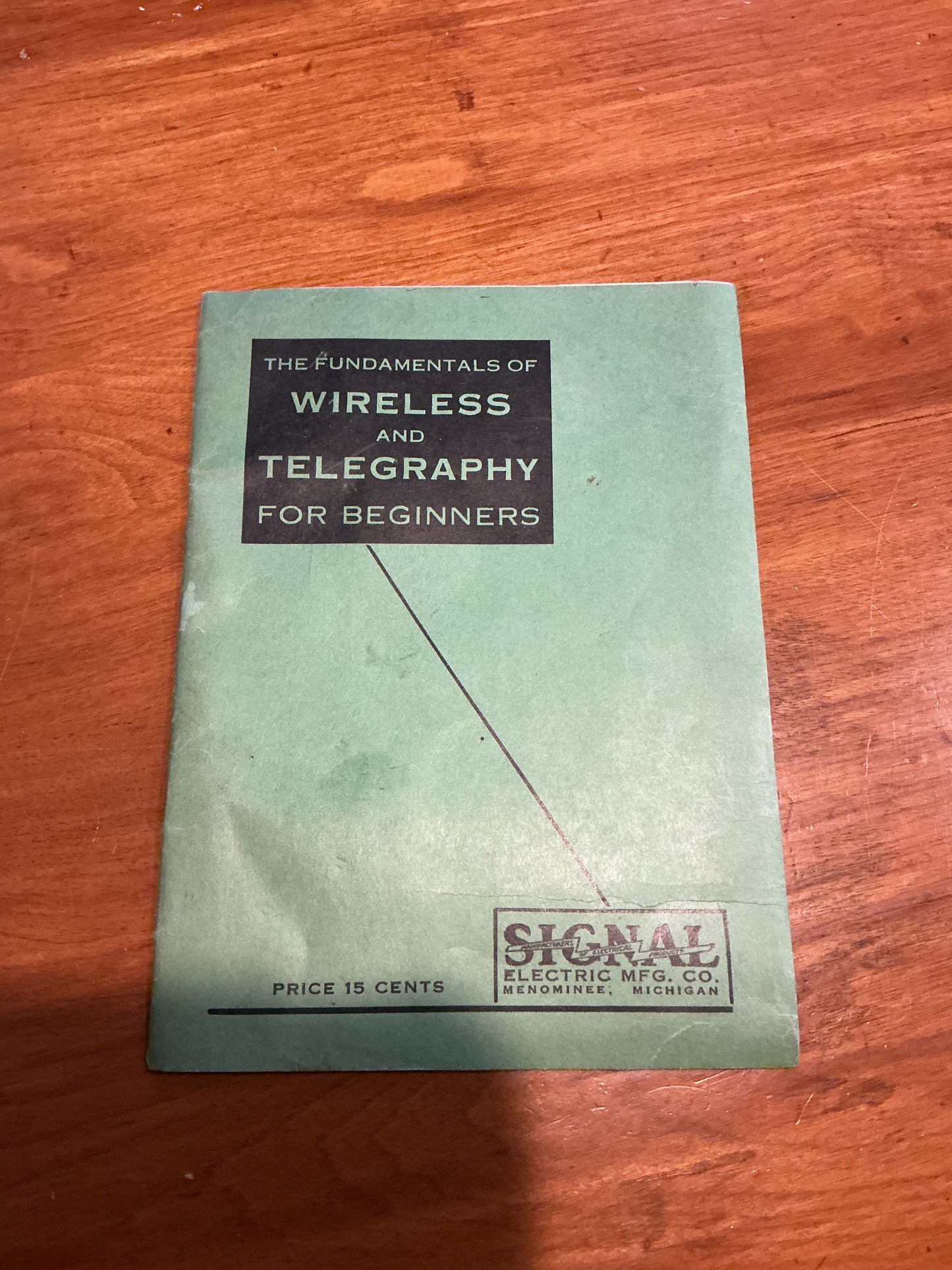 Circa 1930s 'Wireless and Telegraphy for Beginners' Includes Morse Code Lessons