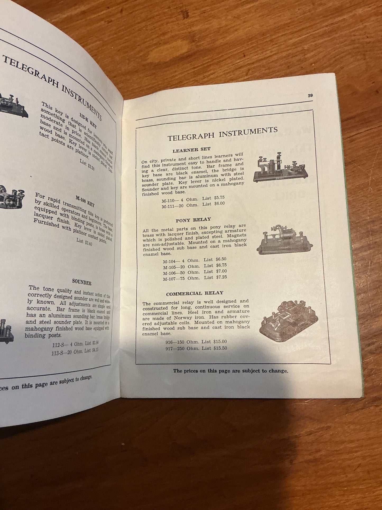 Circa 1930s 'Wireless and Telegraphy for Beginners' Includes Morse Code Lessons