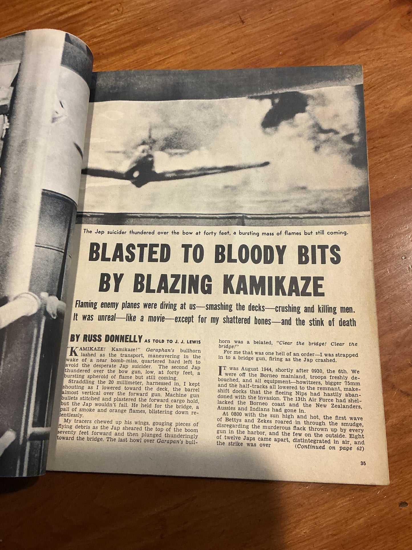 November 1957 issue Man’s Life