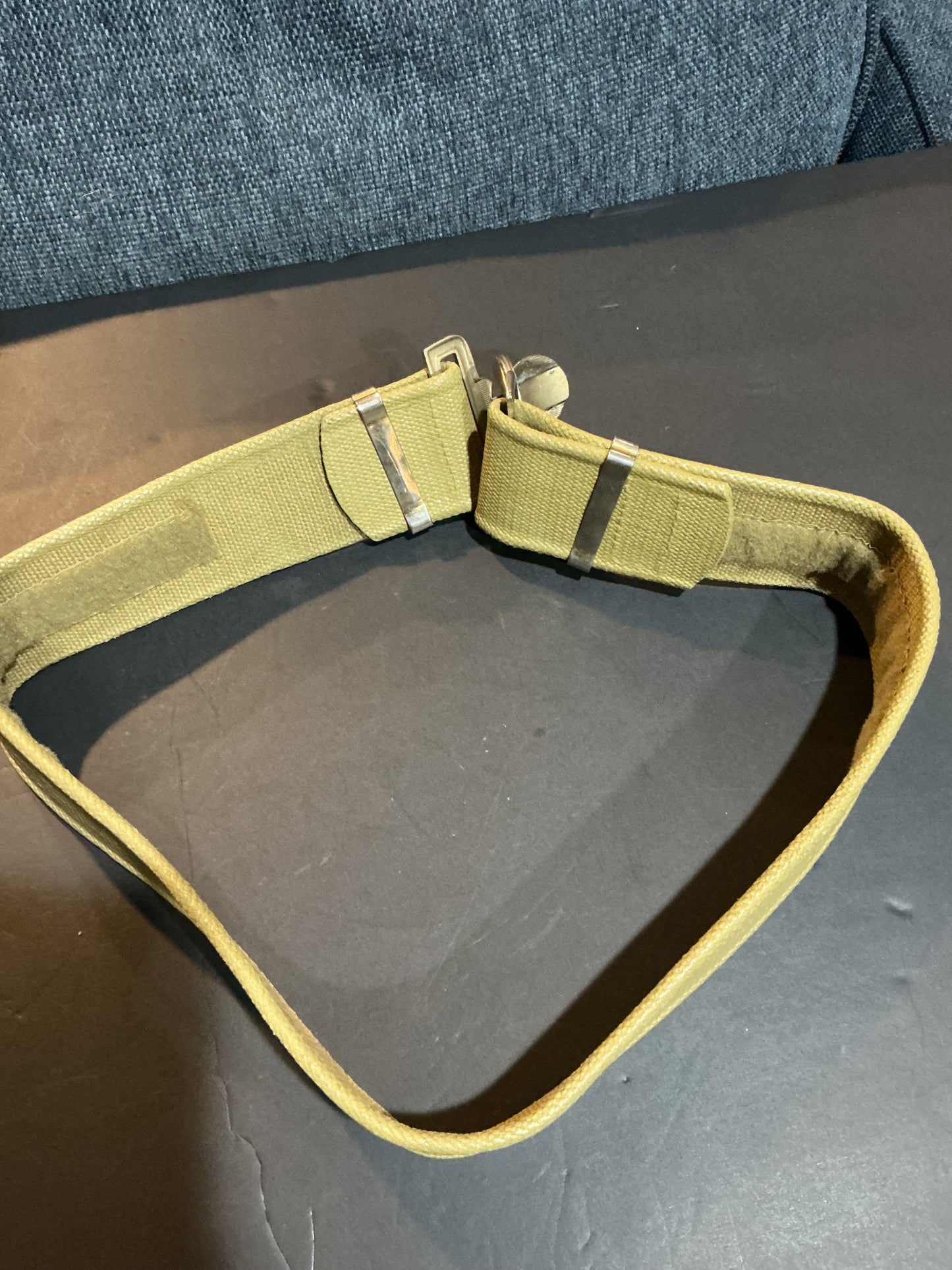 Royal Canadian Engineers Post War Belt and Buckle .