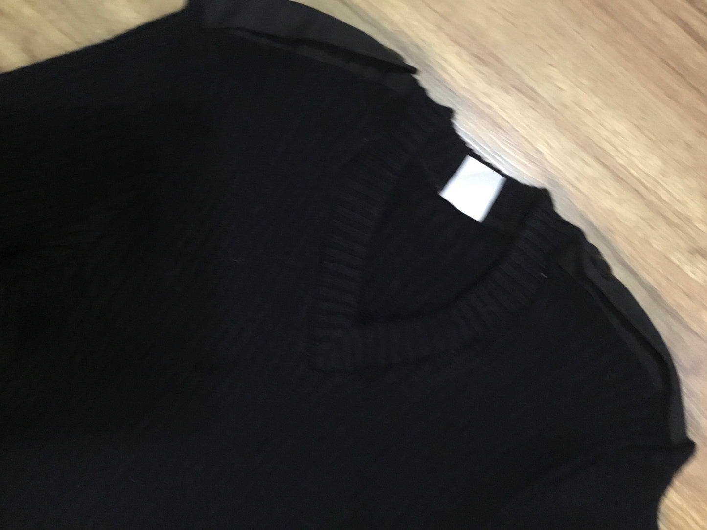 Canadian Navy Wool Sweater, 44 Chest , Black