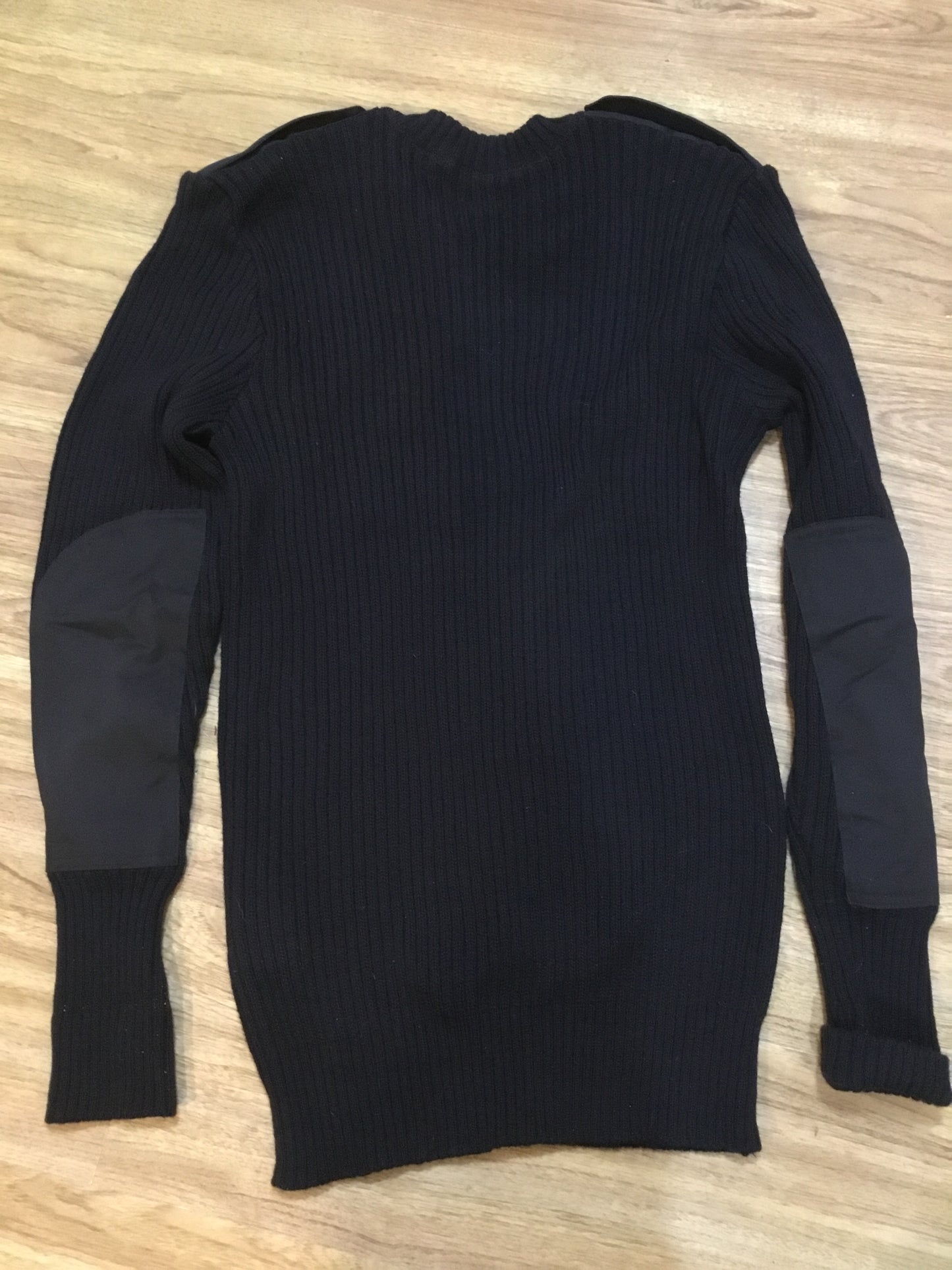 Canadian Navy Wool Sweater, 44 Chest , Black