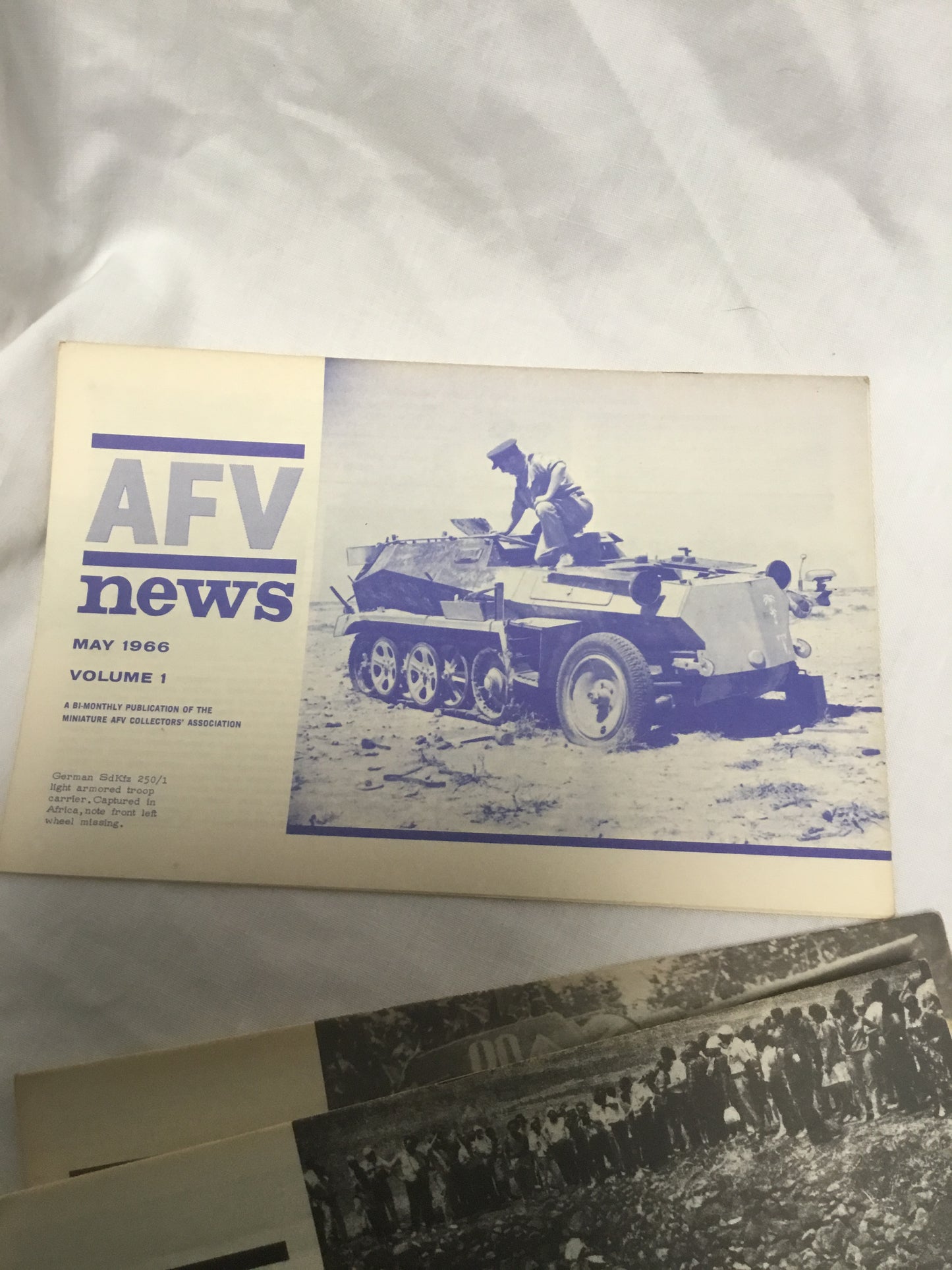 Lot of 19 AFV News from 1966, 67 , 68