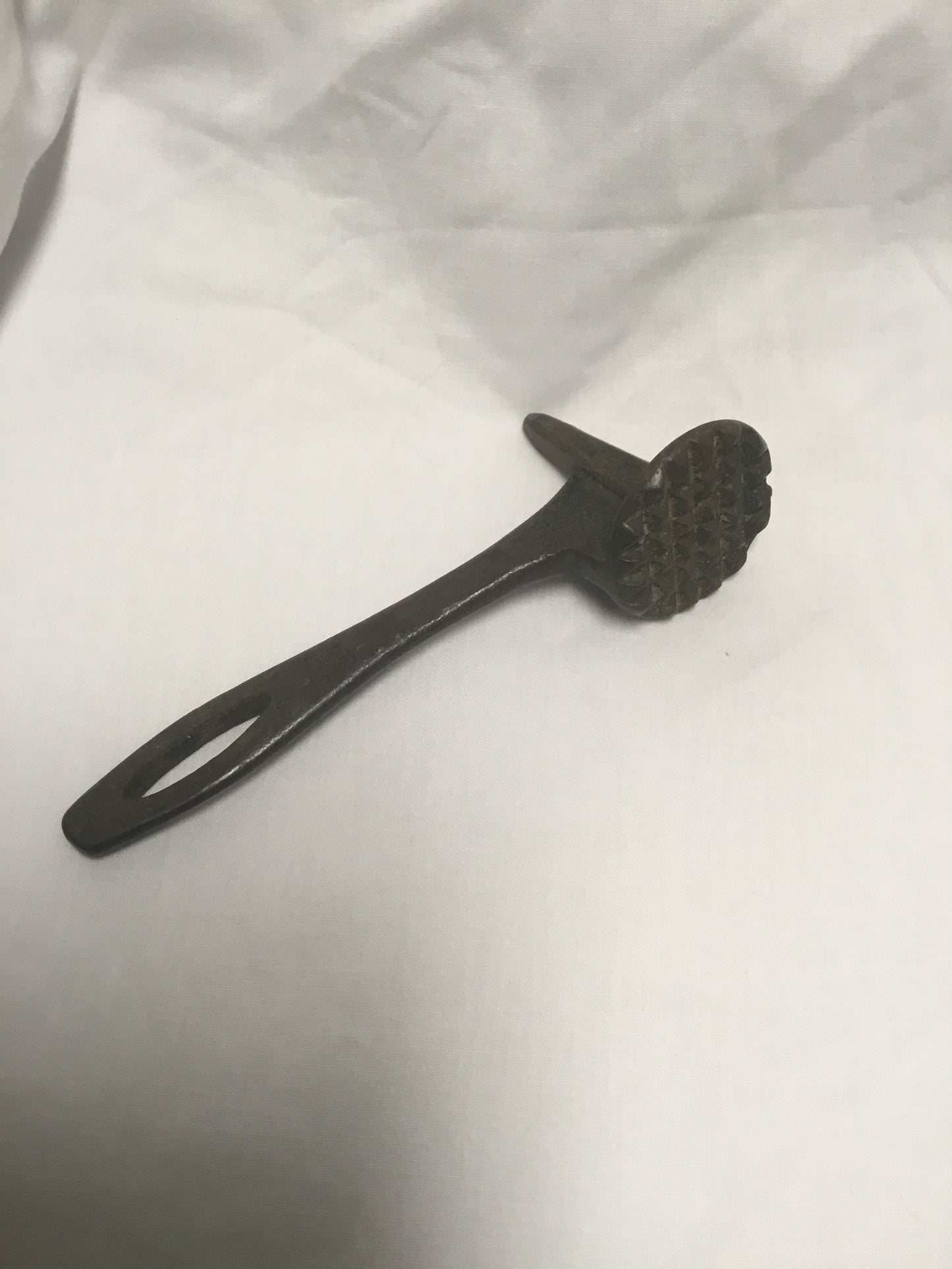 Antique Cast medal meat Tenderizer