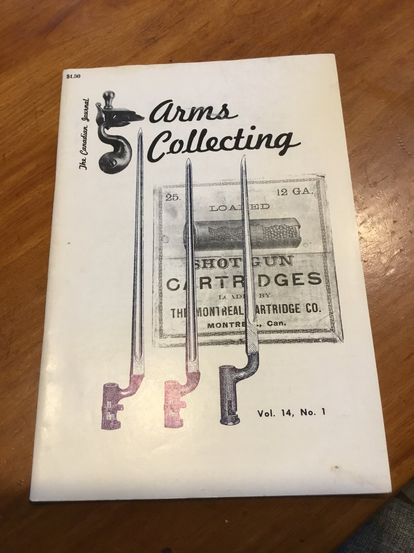 Arms Collecting Vol 14 . No1 Canadian Journal