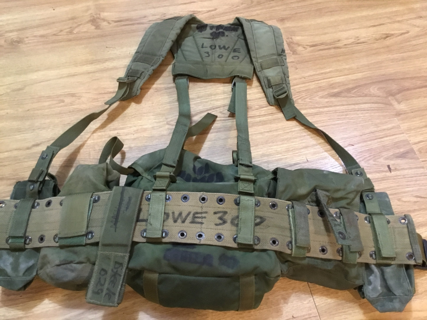 1982 pattern Canadian Military Webbing Set