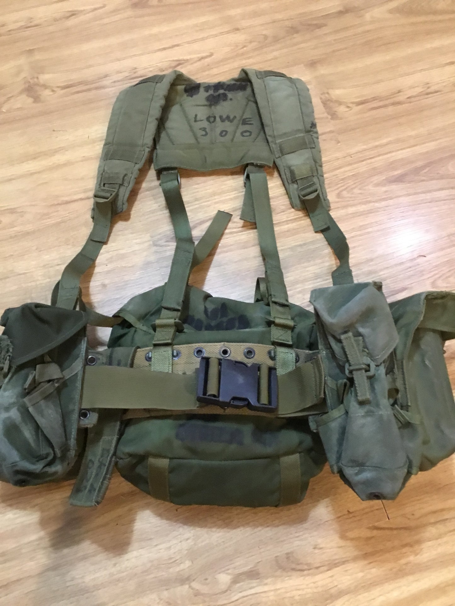 1982 pattern Canadian Military Webbing Set