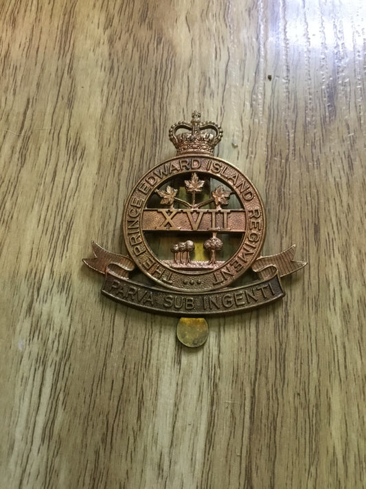 Prince Edward Island Regiment hat Badge