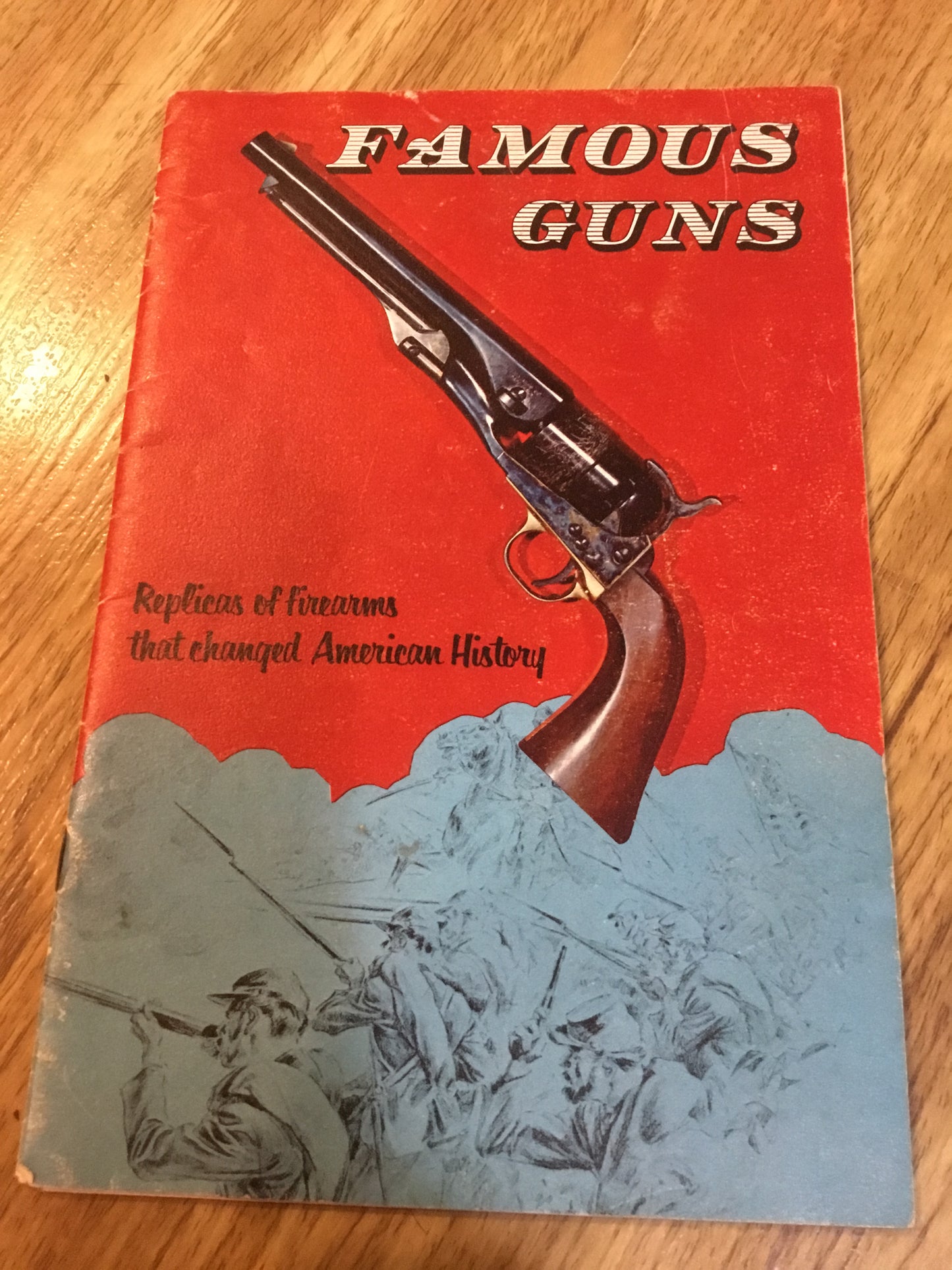 Famous guns, replicas of firearms catalog, 1970