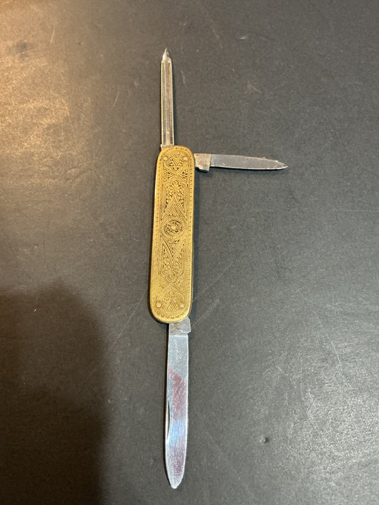 3 Blade Gentlemen Knife