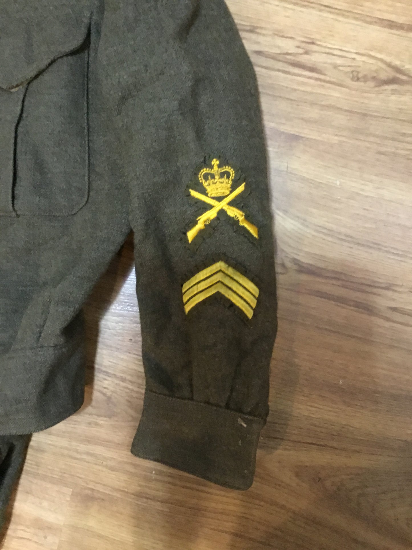 Princess of Whales own Regt Canada Army Cadet Battledress Tunic and trousers