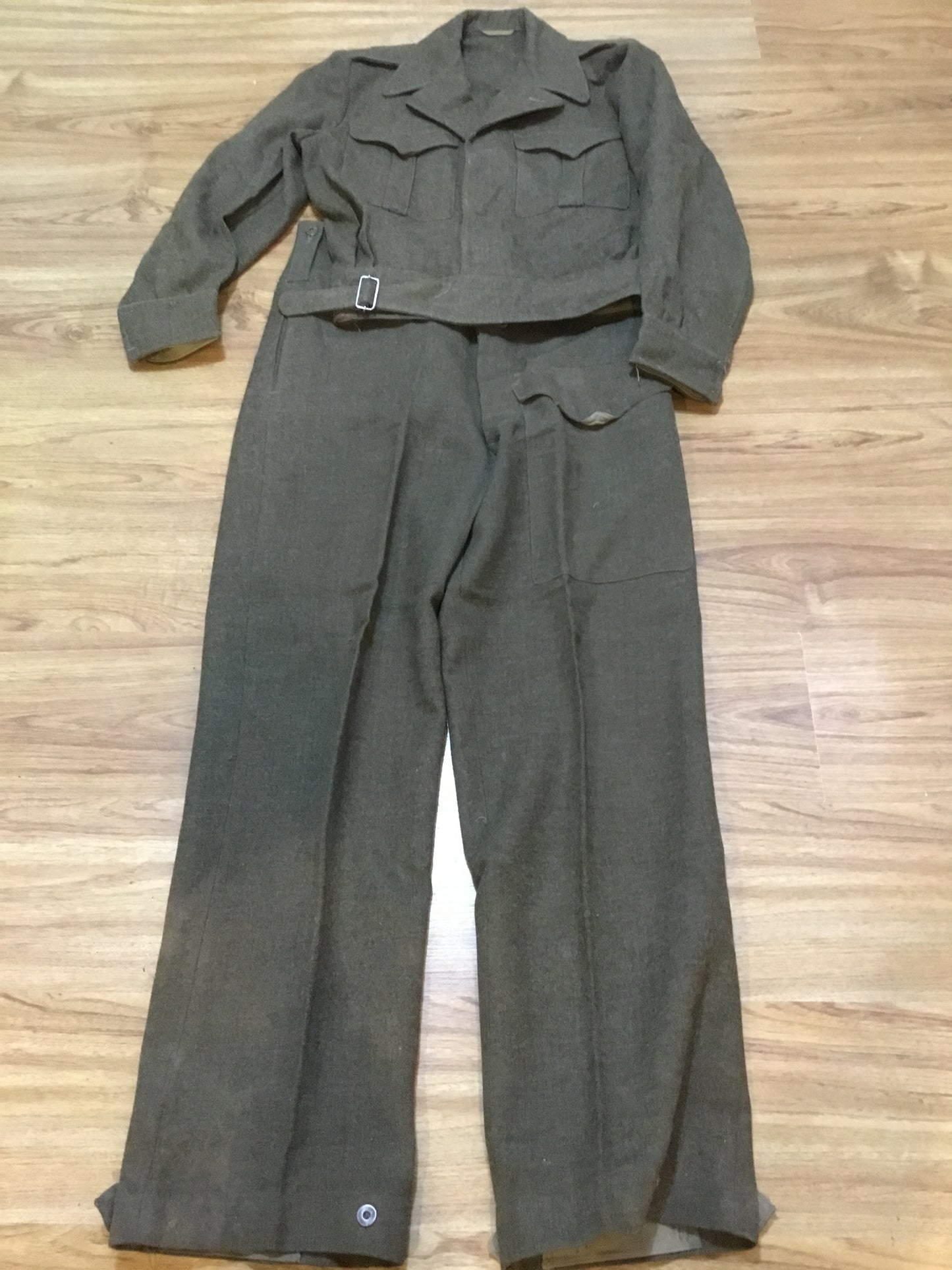 1950’s Canadian Military Battle Dress Tunic & trousers