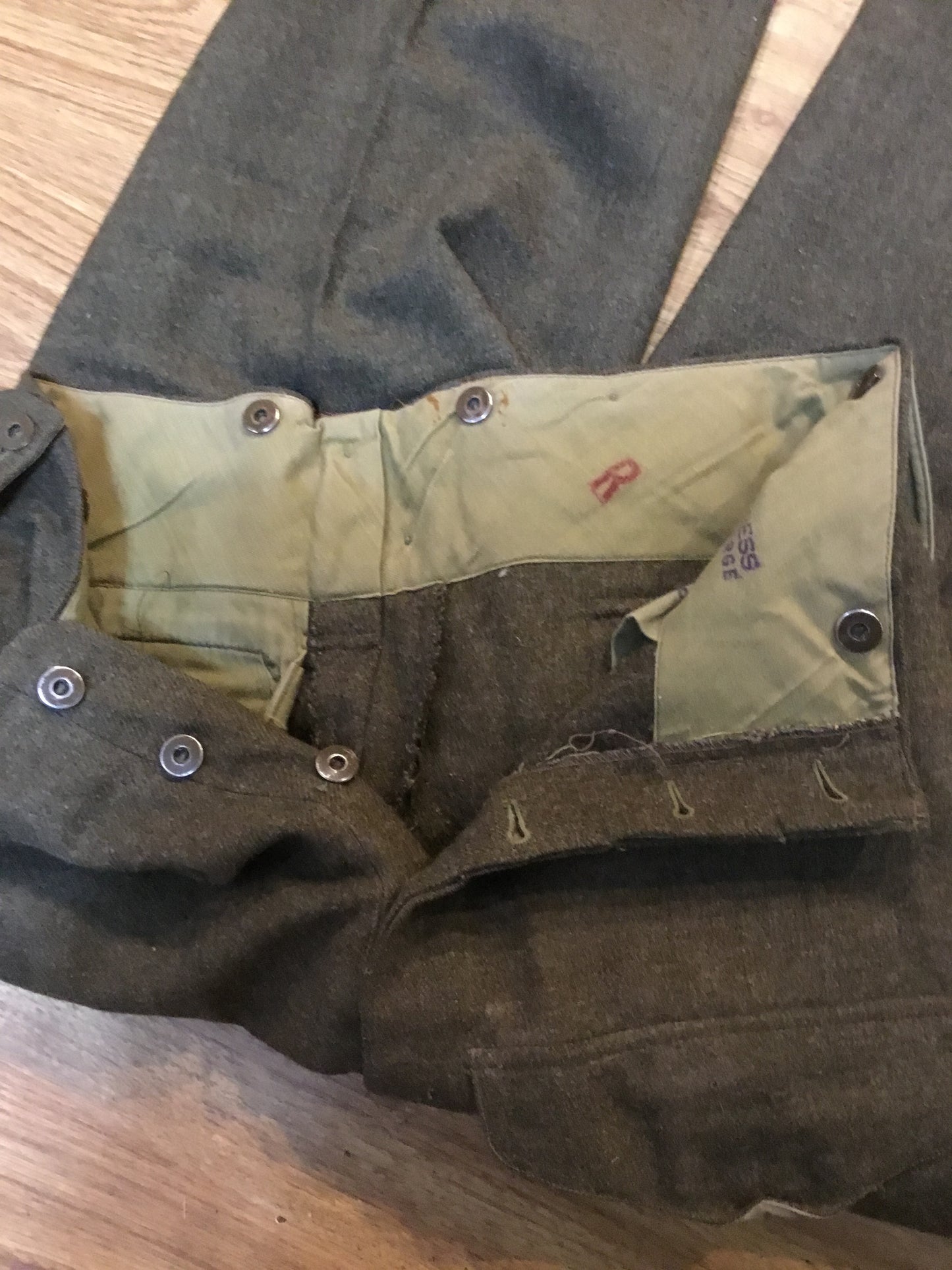 1950’s Canadian Military Battle Dress Tunic & trousers