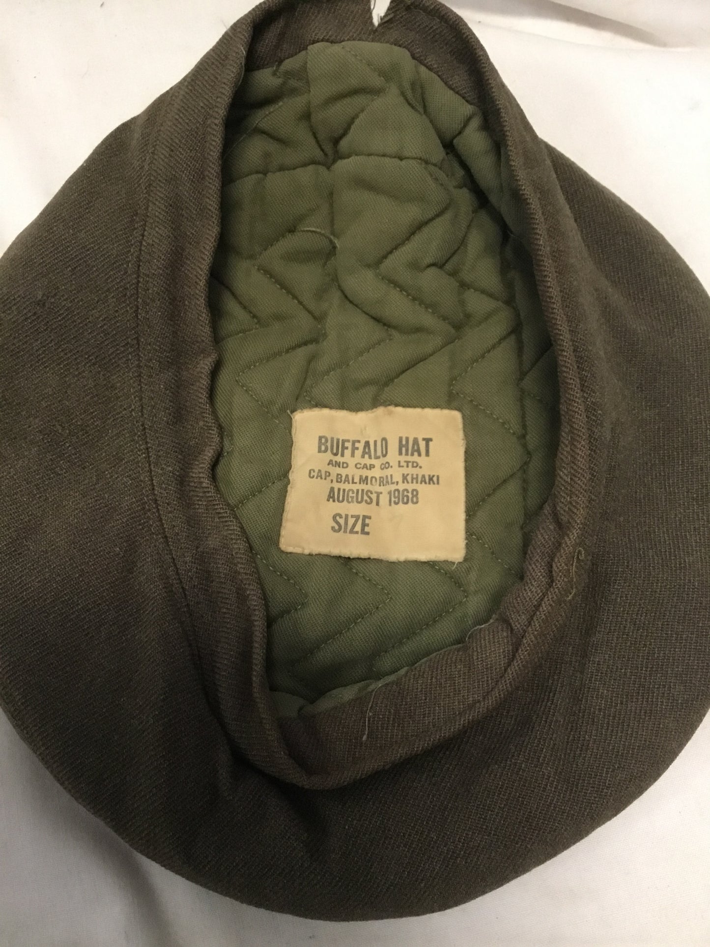 Vintage Canadian Balmoral Hat 1968