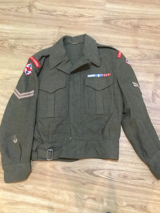 Post War Canadian Guards Battle Dress Tunic