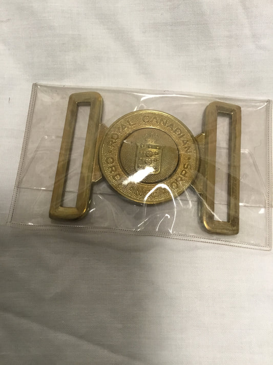 Royal Canadian Ordnance Corps Brass Belt Buckle