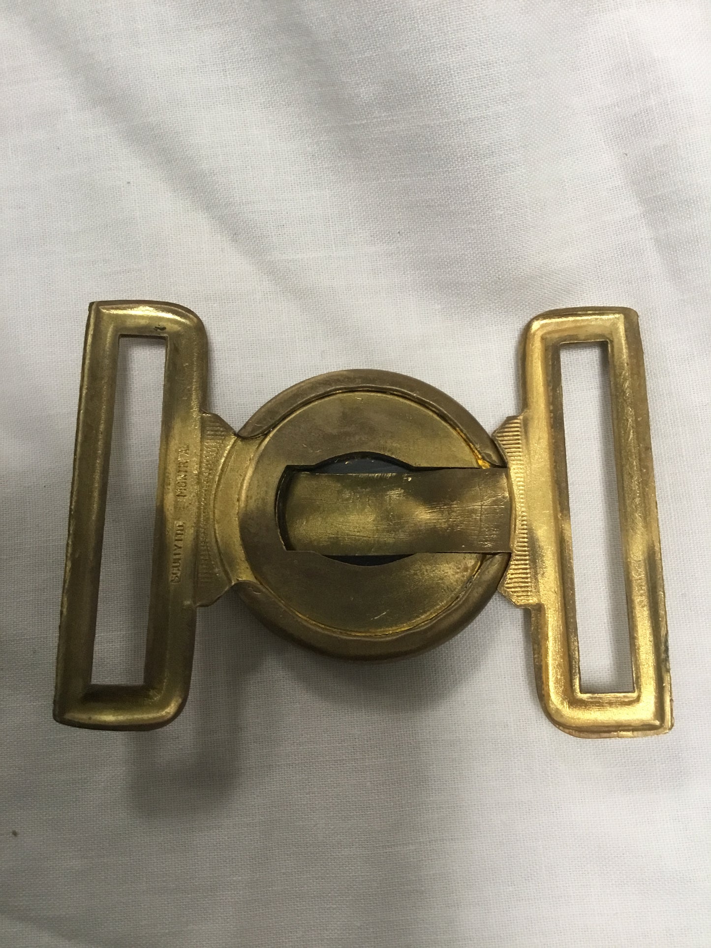 Royal Canadian Ordnance Corps Brass Belt Buckle