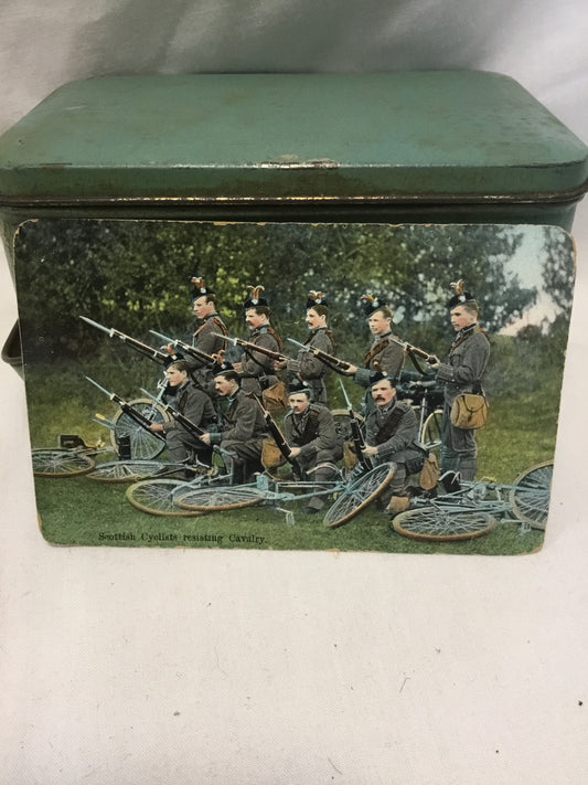 Scottish Cyclists Resisting Cavalry POST CARD