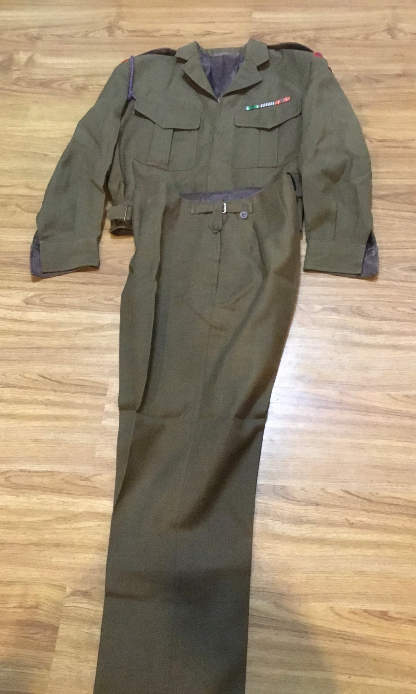 Royal Canadian Engineers Post War Tunic and Trousers