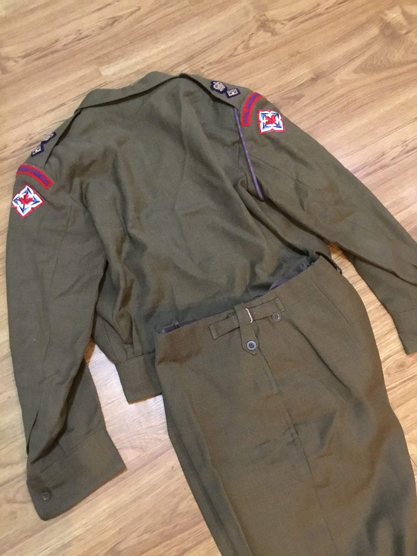 Royal Canadian Engineers Post War Tunic and Trousers