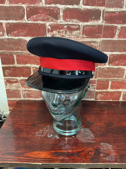 Vintage Police Type Forage Cap , 7 1/8